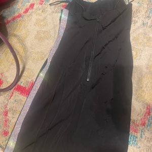 Alice & Olivia black dress with diamond detailing